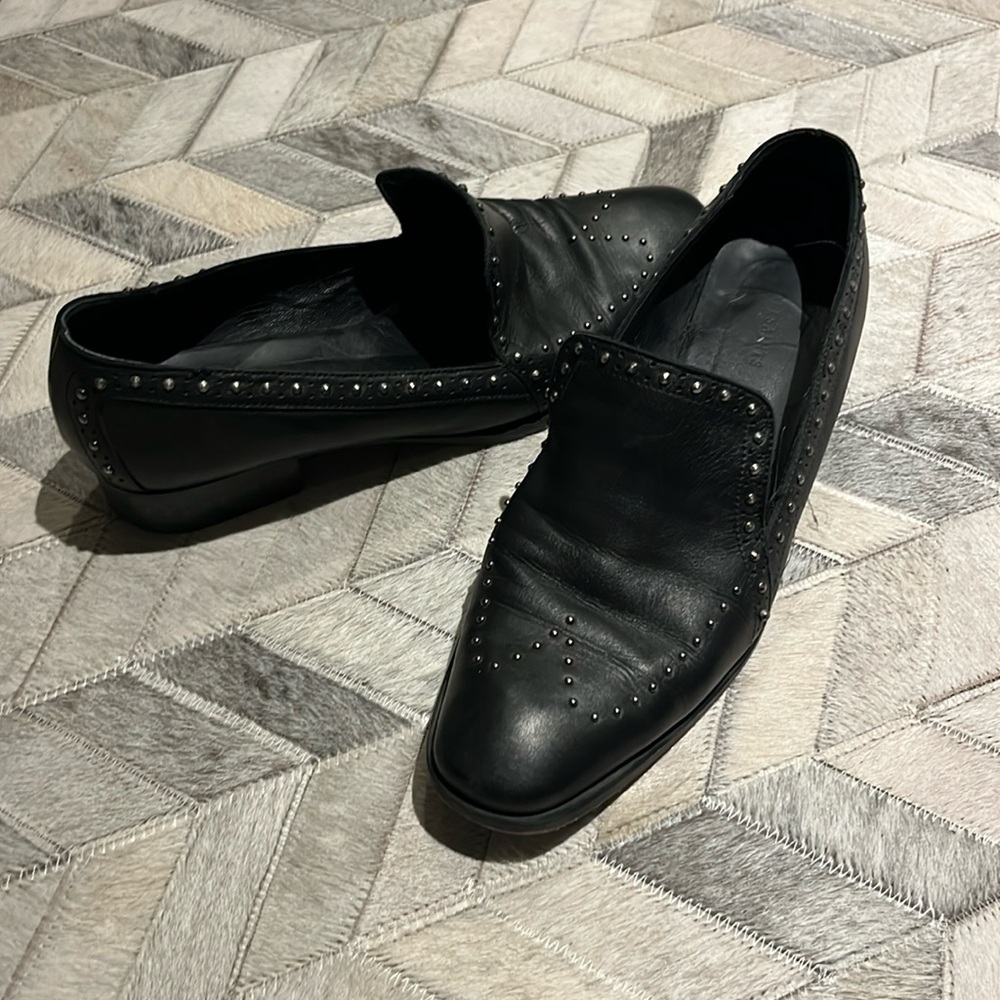 All Saints leather loafer, size 9